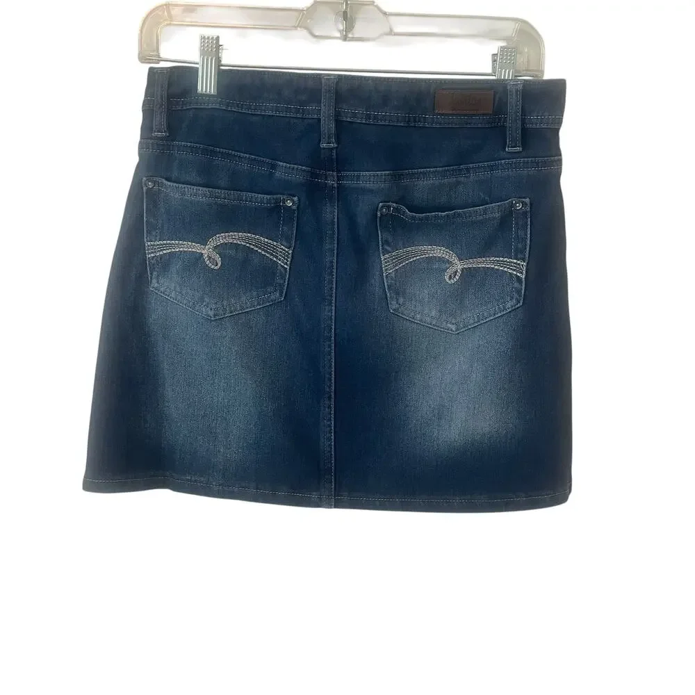 Justice Premium Jeans Skirt Sz 14R
